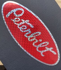 Peterbilt Red Reflective Surf / Skate
