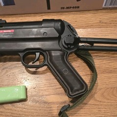 UKARMS IU-MP40 Auto Electric Airsoft Gun Semi & Full Automatic IU-MP40P IU-MP40W