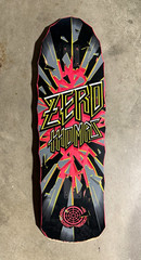 Zero Jamie Thomas Battle Commander Art Graphic Signed Skateboard Deck 88/100