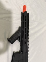 Krytac Full Metal Trident MK][-M CRB AEG With Red Dot And Accessories