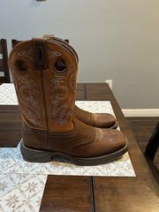 Durango Rebel Brown Leather Western Cowboy Boots Men’s US 8.5D DB4442