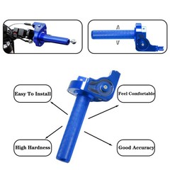 CNC Aluminum 7/8 Motorcycle Throttle Grip with Cable for Dirt Bikes & ATVs»