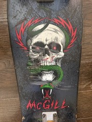 1980’s OG Vintage Powell Peralta Bones Brigade Mike McGill Not A Reissue