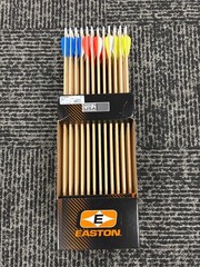 Easton 5/16″ Cedar 29″ Arrows 72ct 3 Bully Traditional Wood USA