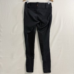 Kerrits Black Fleece Lined Riding Leggings Womens Large Equestrian Pull On