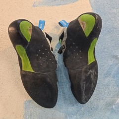 Tenaya Mundaka Climbing Shoes Draxtor Men 7.5 Womens 8.5 EU 41 Black Green Spain
