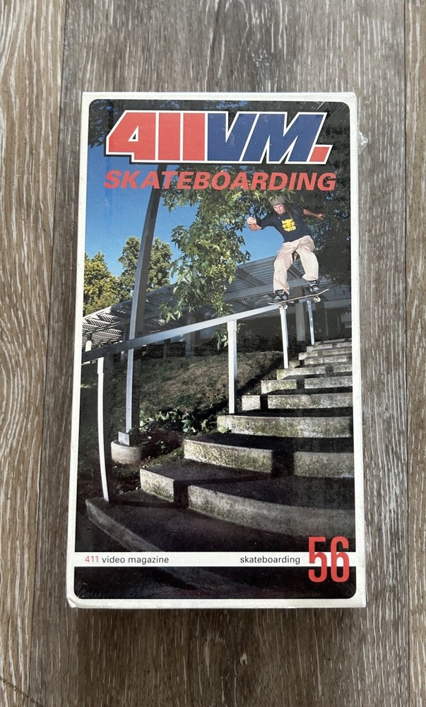 NEW 411 VM 56 VINTAGE BAM MARGERA KENNY ANDERSON SURF SNOW GOLF SKATEBOARD VIDEO