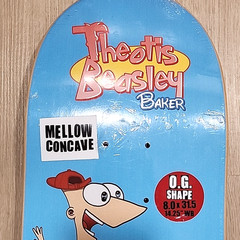 Theotis Beasley Baker Skateboard Deck Step Brothers Phineas Ferb OG Shape 8×31.5