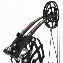 US Compound Bow Short Axis 30-70lbs Dual-use Steel Ball Arrow Hunting Fish RH LH