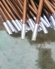 24pcs Archery 32in 45-50lbs Customized Bamboo Arrows with Replacable Arrowhead