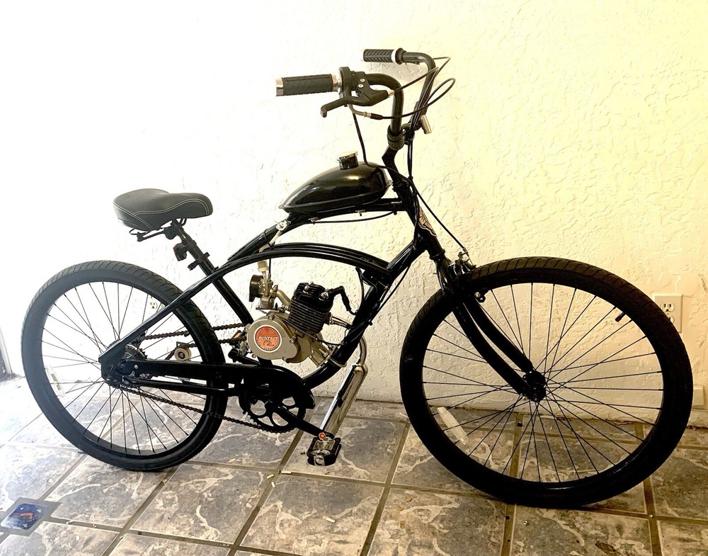 NEW 2-STROKE 100cc Upgrade COMPLETE MOTORIZED BIKE KIT AND CRUISER BICYCLE