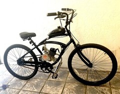 NEW 2-STROKE 100cc Upgrade COMPLETE MOTORIZED BIKE KIT AND CRUISER BICYCLE