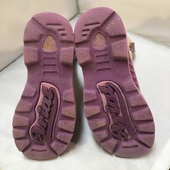 Ariat Fatbaby Western Boots Kids Size 12 Purple Croc Print Suede Embroidery