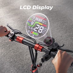 Electric Scooter Adults 1000W 11» Off Road E-scooter 28MPH Fast Speed 48V 15Ah