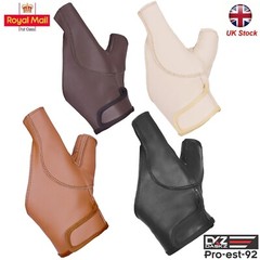 Archery Bow Leather Glove left hand Glove Black ,Brown ,Dark brown ,Beige