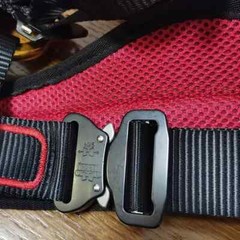 Arborist Climbing Harness, Half Body Fall Arrest Safety Saddle for Tree Work