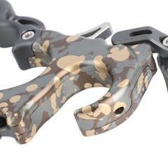 Adjustable Compound Bow Release Aids 3 Finger Archery Grip Thumb Trigger RH LH