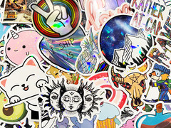 2000 Random Bulk Stickers Lot Fun Car Bottle Pack Bike Laptop Skin Decals