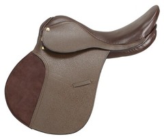 16″ All Purpose English Saddle Package – Leather – Black – Brown – Chestnut