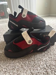 Unparallel Flagship Climbing Shoes Size 12.5 Red/White | High-Performance Tech