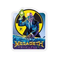 Primitive x Megadeath «Rust In Peace» Adhesive Decal (Clear) Sticker Collectible
