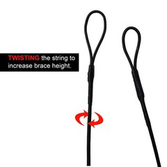 SAS Southland Archery AMO 50 in (Actual 46 in), 16 Strands (Bows Upto 65 lbs)