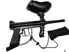 Tippmann Model 98 Custom Paintball Gun Double Trigger Barrel Sleeve Feeder Manua