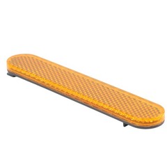 Orange 11.7x2x0.6cm ABS Cover for Xiaomi 4 Ultra Scooter with Side Reflectors