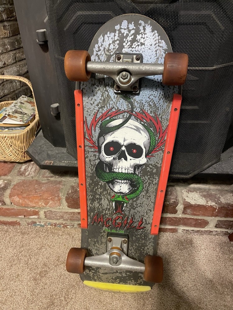 1980’s Powell Peralta Mike McGill Skateboard Independent Trucks Cross Bones