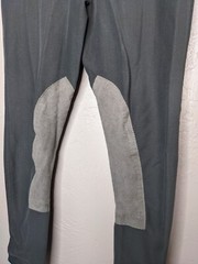 Devon-Aire Womens 30R Green Equestrian Horseback Equine Riding Breeches 875