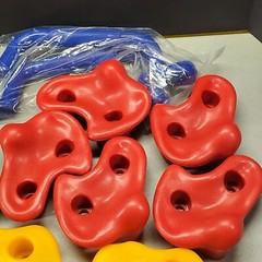 Jungle Gym Senkuntech Kids Multicolor 22 Animals Handles Wall Rock Climbing Hold