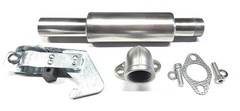 Erect Exhaust Muffler 304 Stainless – Predator Max 459cc