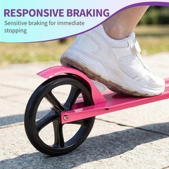 Urban Ride Kick Scooter for Kids Teens & Adults Ages 6+ Foldable Lightweight