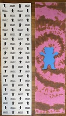 Grizzly 9″ x 33″ ￼ Tie-dye Blue shadow￼ bear ￼Skateboard Grip Tape New￼