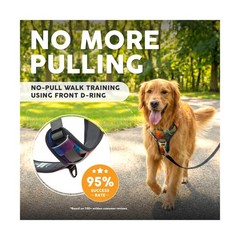 Embark Adventure No Pull Dog Harness, Reflective Trim No Pull H… FAST USA SHIP