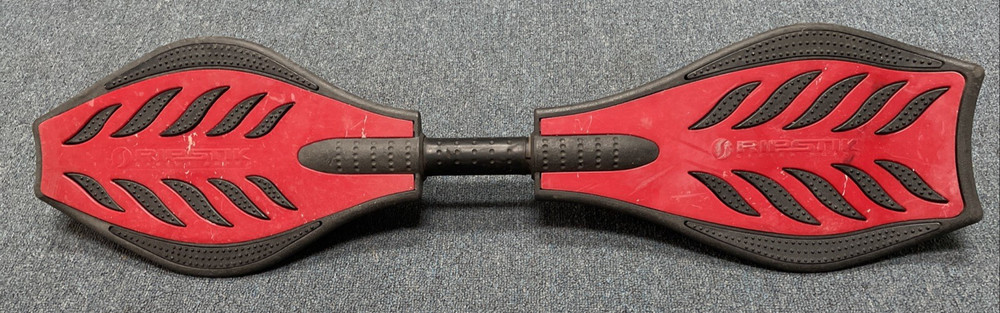 Razor RipStik Caster Board Rip Stik RipStick Red & Black Skateboard 34” Long