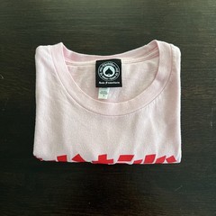Thrasher Magazine Godzilla Logo Light Pink Women’s Small Skateboarding T-Shirt