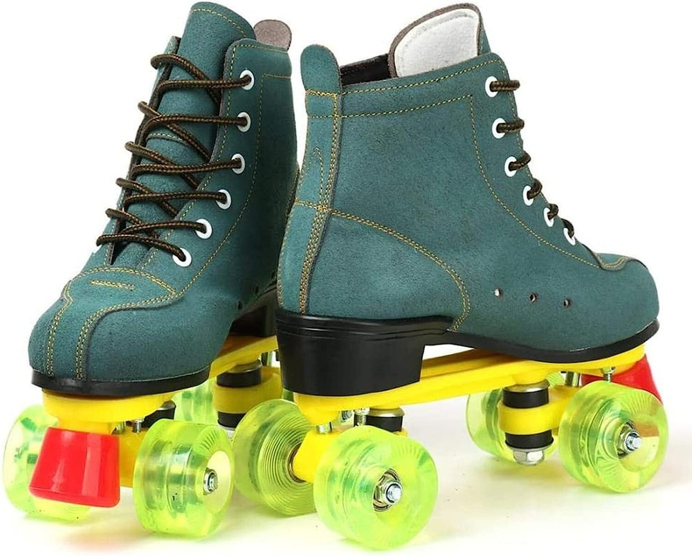 Roller Skate Shoes 5-1/2 Women Men HighTop Adult Youth Suede Leather $119 Amazon