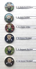 Pathtag PRESIDENTS of the UNITED STATES Vinylmation complete set of 46 VHTF !!