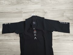 ROKA Men’s Viper X II Swimskin – Short Sleeve Size LT Color Black/Torch New