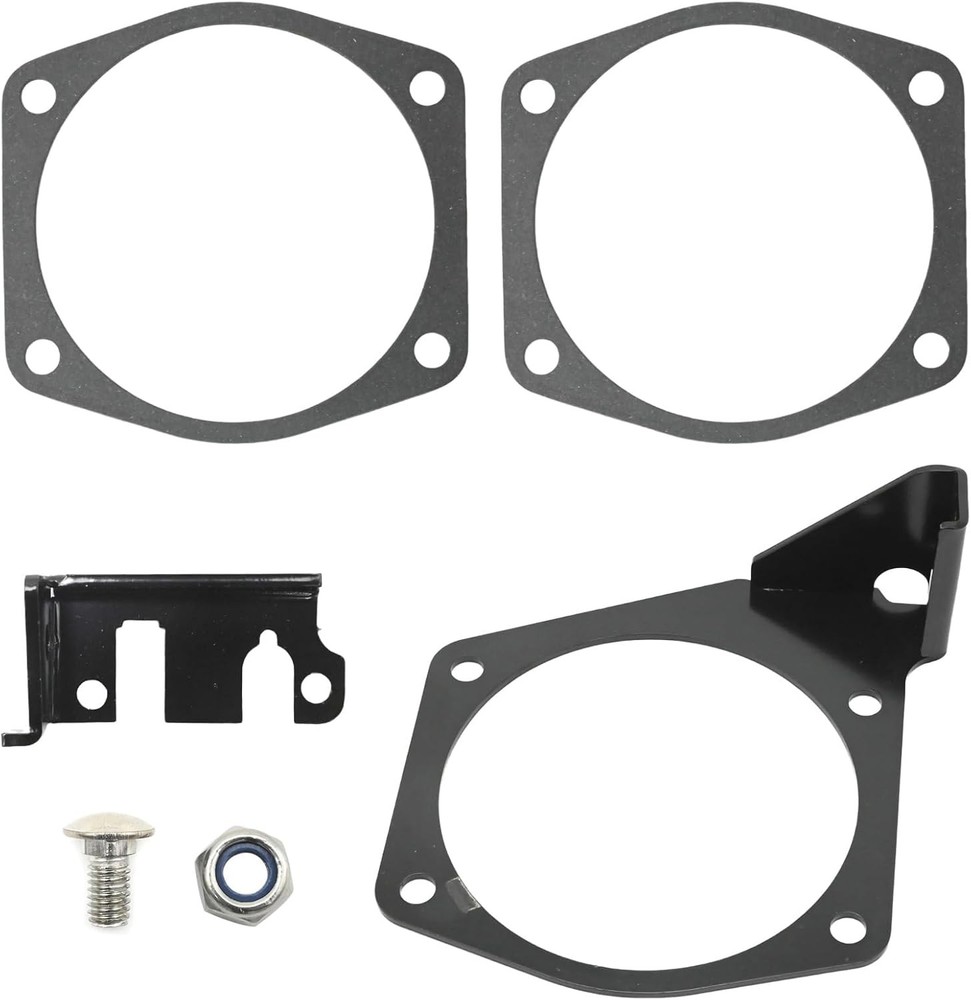 4 Bolt Throttle Cable Bracket Fits for Engine Intakes 92mm-102mm LS LSX LS1 LS2