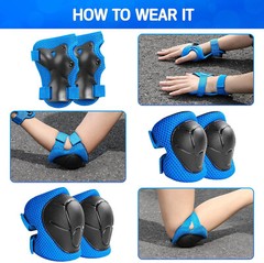 Kids Protective Gear Knee Pads for Kids Protective Gear Set Knee and Elbow Pads
