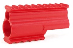 Crosman 2240 Grips Duel Rail Kit Right Hand Ergo Target Grip Picatinny 20mm Red