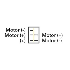 12345 Low Profile Slide-Out Switch with Bezel White