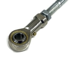 Left and Right Tie Rods and Ends for Yerf Dog Yerf-Dog 30009, 3002 30021 Go Kart