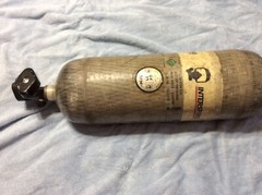 interspiro Air tank 2014 Hydro tested 2019 45 minutes (4500 psi)