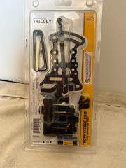 New Trophy Ridge Trilogy 3 Pin .019 Archery Bow Sight RH