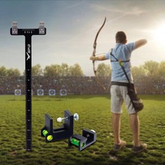 Bow Square Bow Level Kit 2 Pack Archery Bow String Level Turning Kit and T Sh…