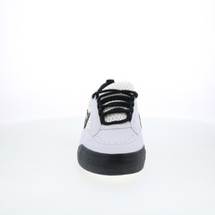 Lakai Payload Mens White Leather Lace Up Skate Inspired Sneakers Shoes