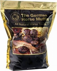 2 Bags German Horse Muffins in Ziploc Pouch 2 At, 6-Pound Total 12 Pounds